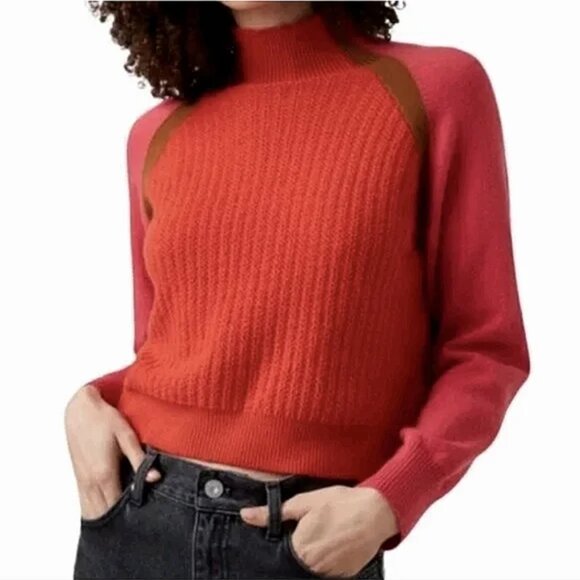 French Connection Mock Neck Sweater - Picture 1 of 10